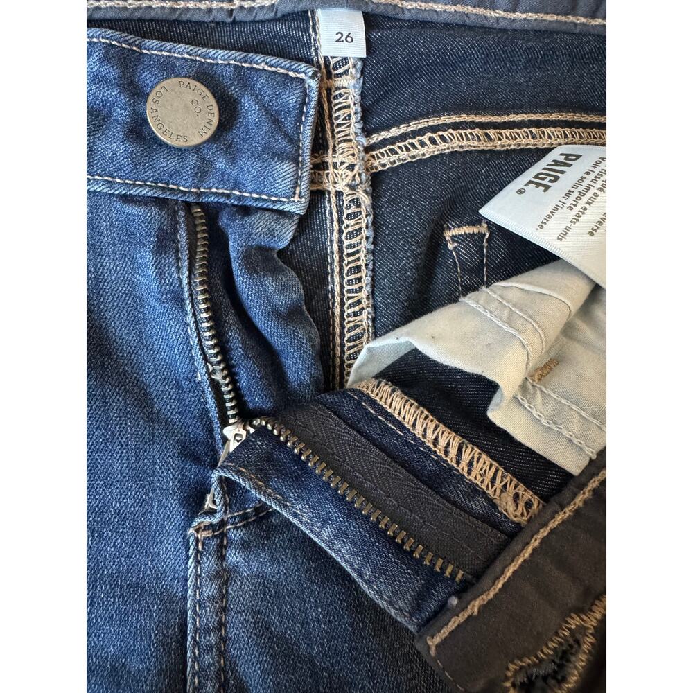 Paige | Medium Rinse Skyline Skinny Jeans | Size 26 - Picture 6 of 9
